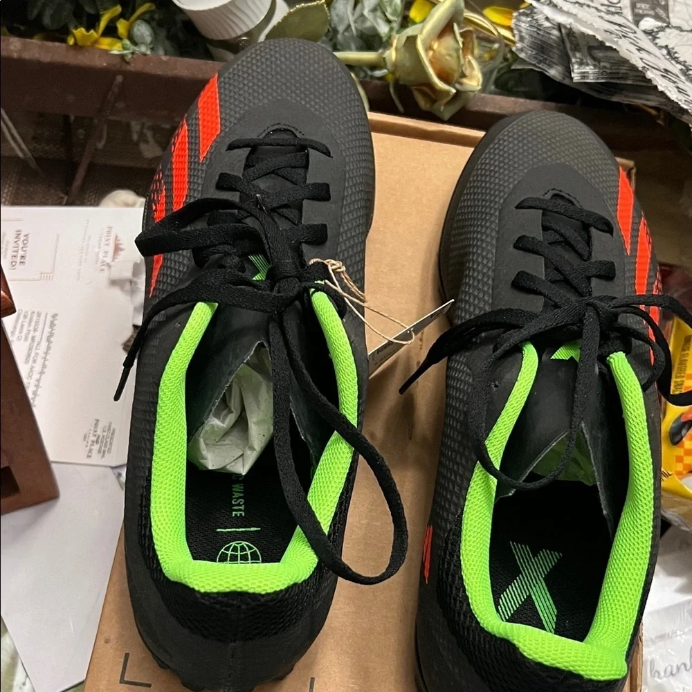 adidas Black and Red Athletic Shoes X Speed Portal 4